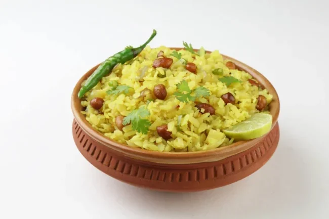 “Nutritious, reduced-fat poha rice snacks to aid in weight loss”