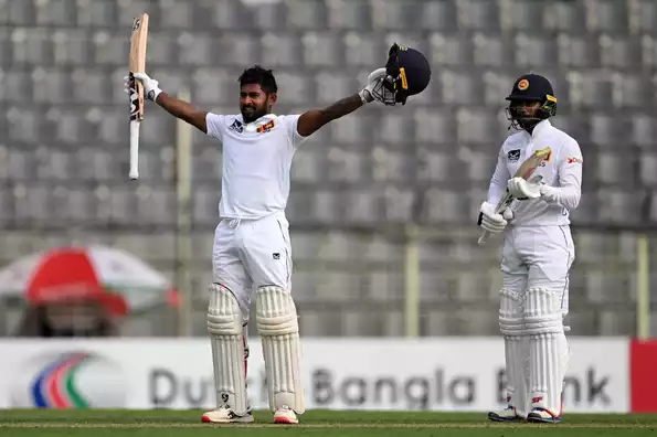 De Silva, Kamindu tons give Sri Lanka early advantage