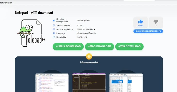 “Deceptive Ads in China: Fake Notepad++ & VNote Installers”