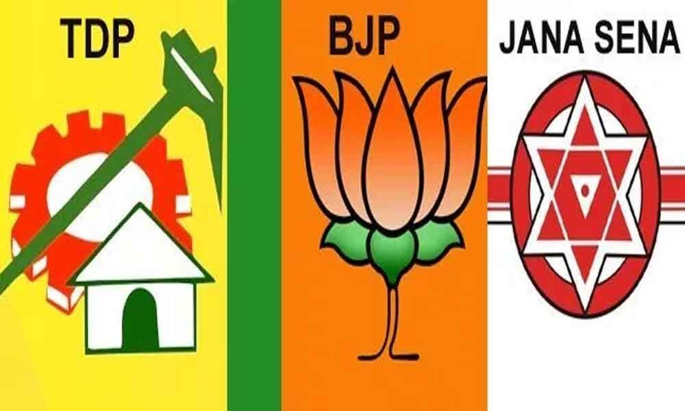 Seat distribution, candidate selection in TDP, BJP, Jana Sena..