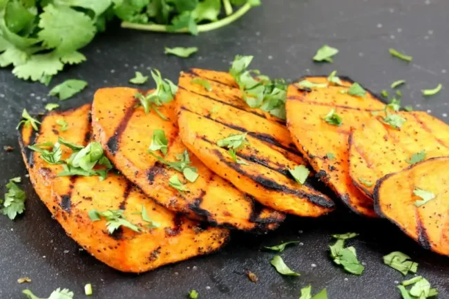 Grilled Sweet Potatoes